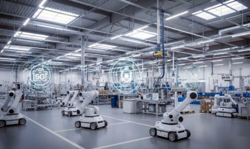 5G in der industriellen Robotik